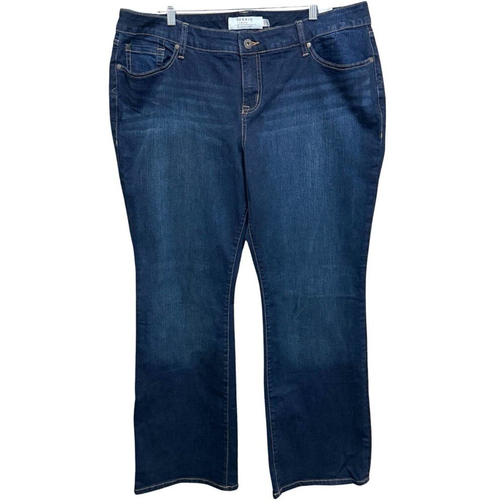 Torrid Relaxed Boot Jeans Women’s 20R Dark Wash Stretch Denim NEW with Tags